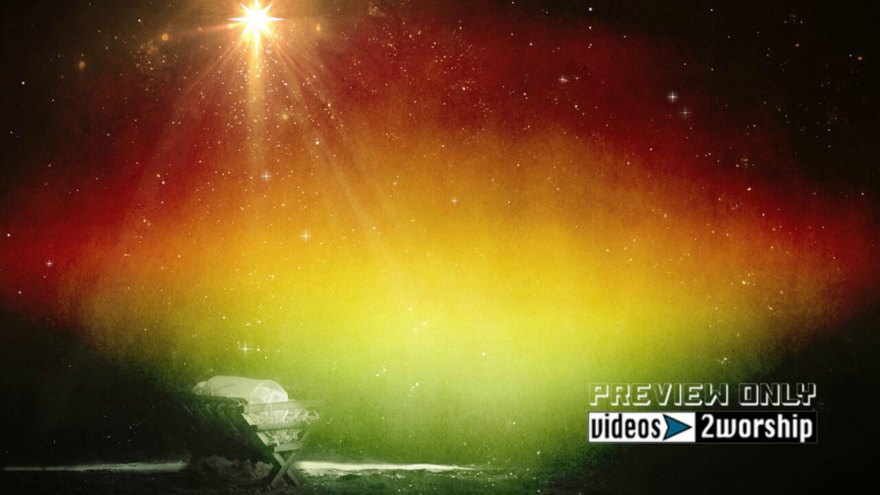 Nativity Advent Crib Motion Worship Loop