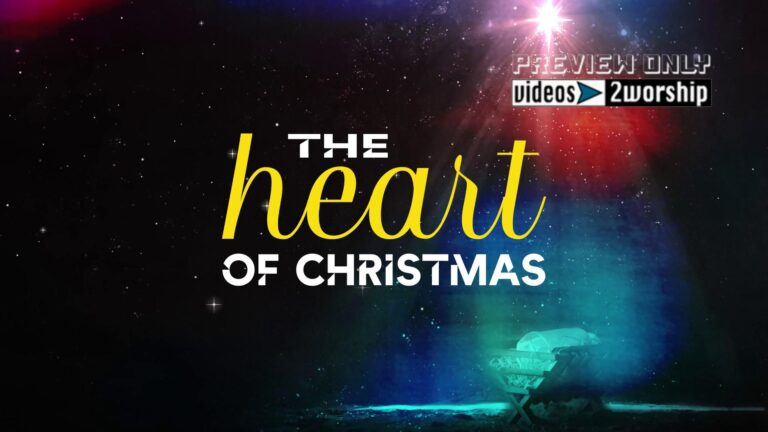 Read more about the article The Heart Of Christmas Text And Manger