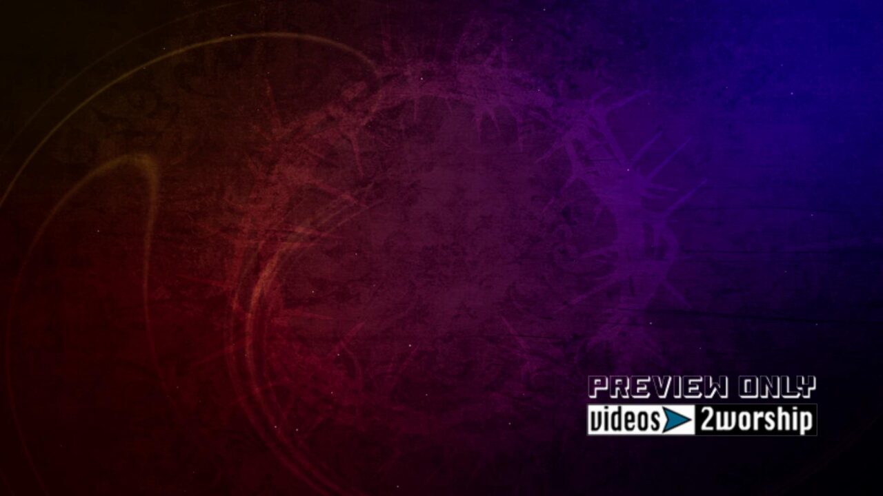 Crown Of Thorns Easter Motion Background