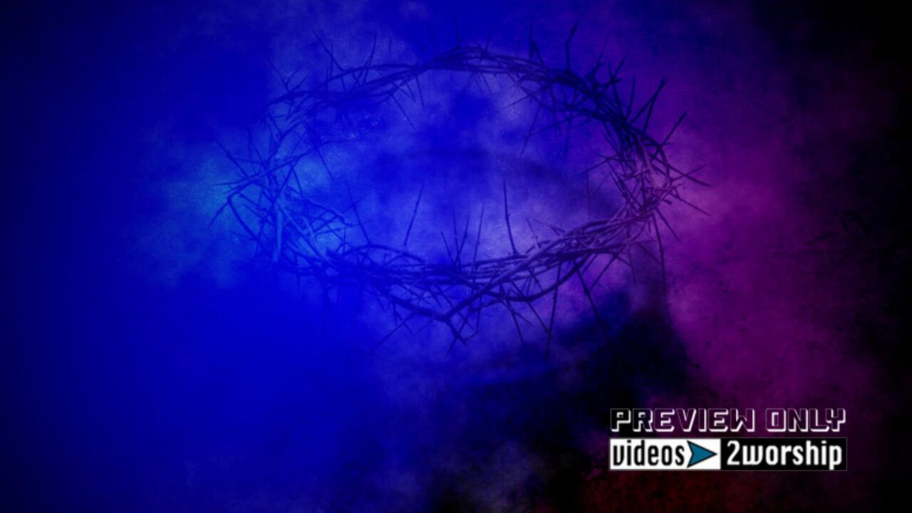 Crown Of Thorns Easter Worship Graphics