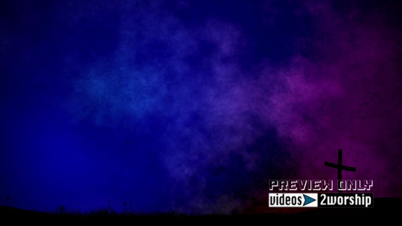 Easter Resurrection Emoty Cross Motion Loop