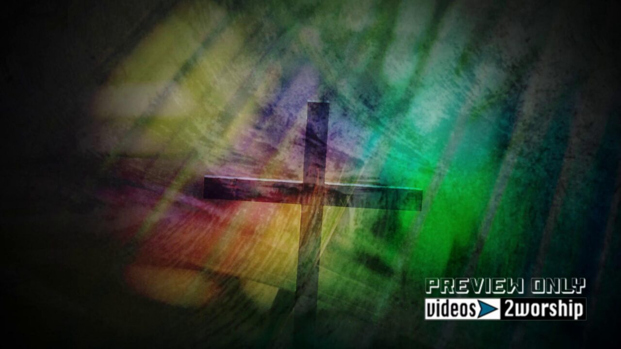Palm Sunday Cross Church Motion Graphics
