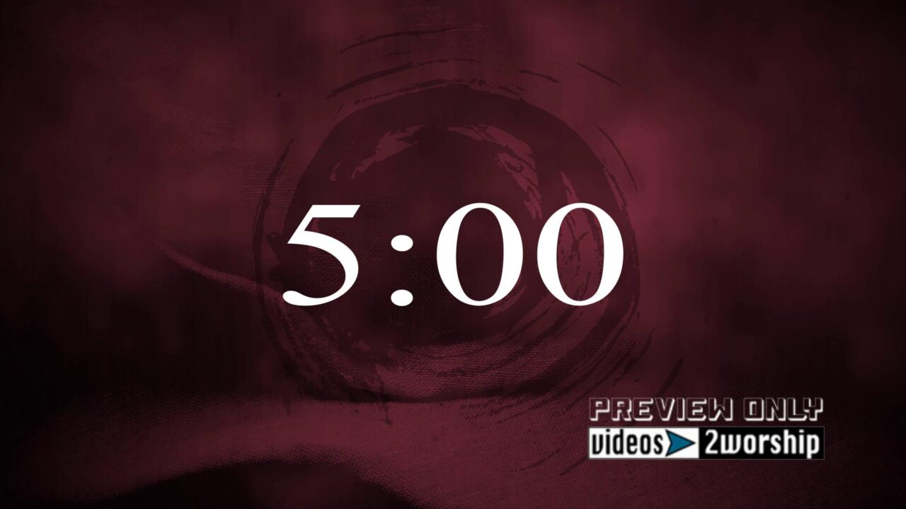 Easter Resurrection Five Minutes Countdown