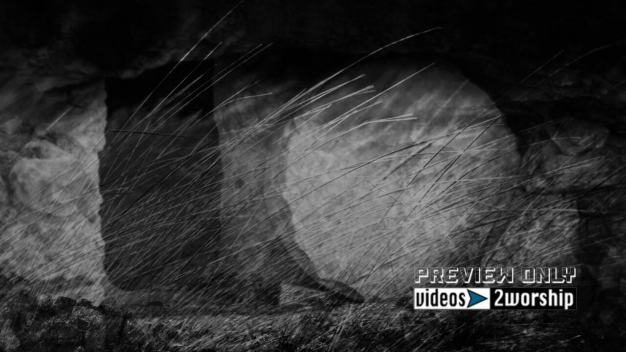 Ground Shaking. Easter Resurrection Motion