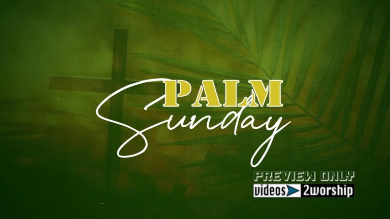 Read more about the article Palm Sunday Title Graphics Video Background