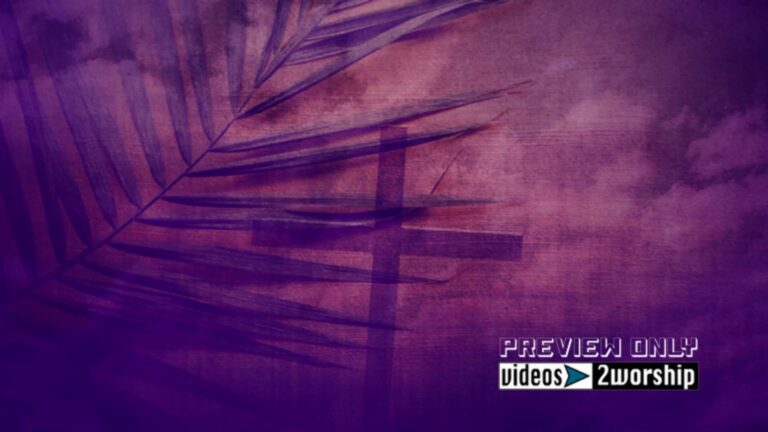 Read more about the article Free Palm Sunday Cross And Branch Motion
