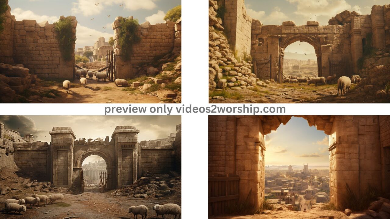 Nehemiah3 Broken Walls