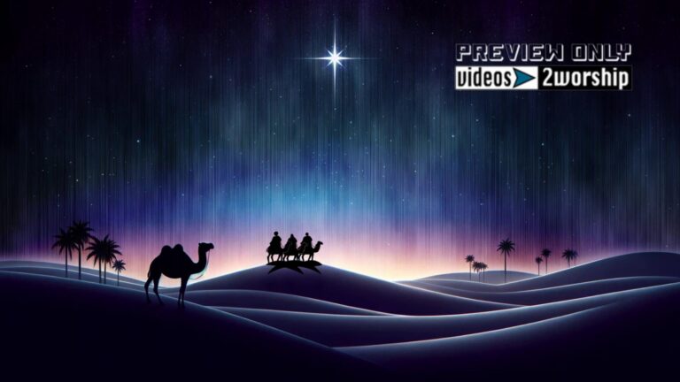 Read more about the article Magi Following The Star To See The New King