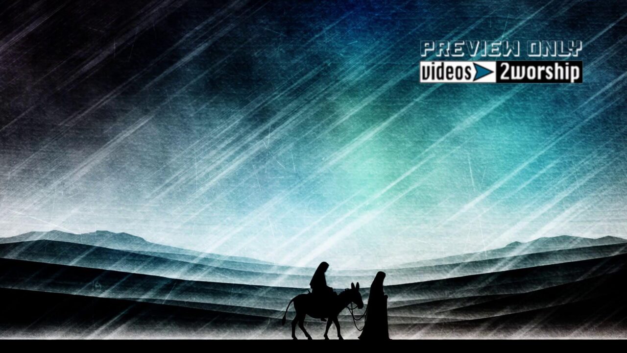 Mary And Joseph Going To Bethlehem Motion