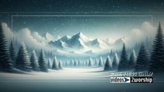 Read more about the article Winter Scene Motion Worship Background