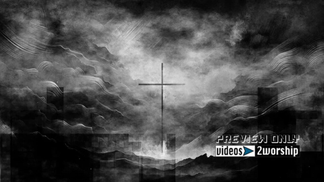 Black And White Easter Worship Motion