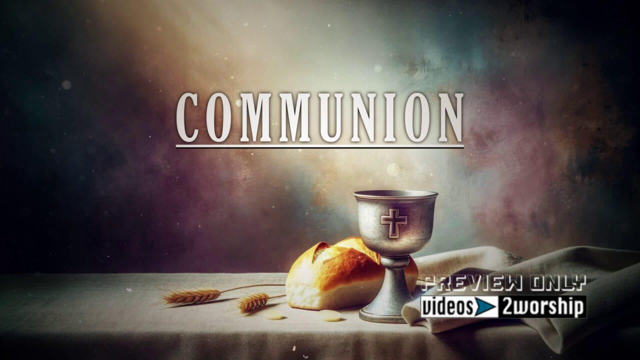 Communion Title Motion Background Loop