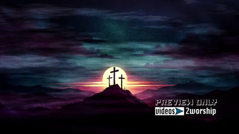 Read more about the article Three Empty Crosses At Sunrise Easter