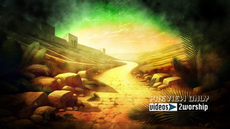 Read more about the article Road To Jerusalem Palm Sunday Background