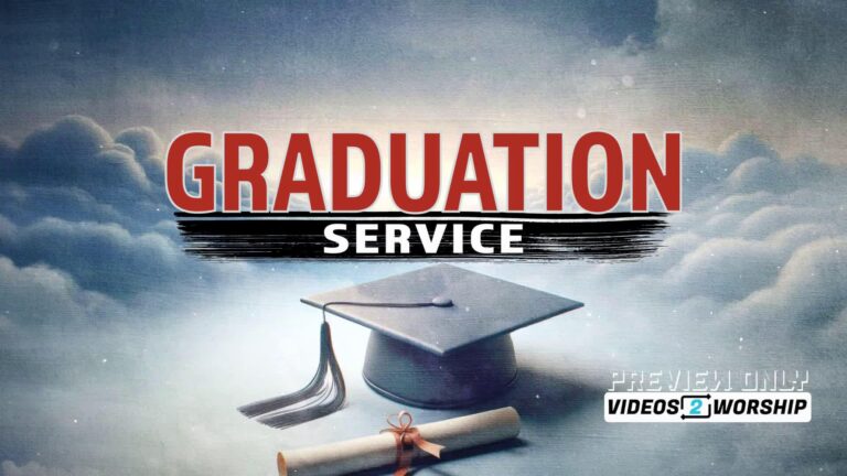 Read more about the article Graduation Service Title Motion Background