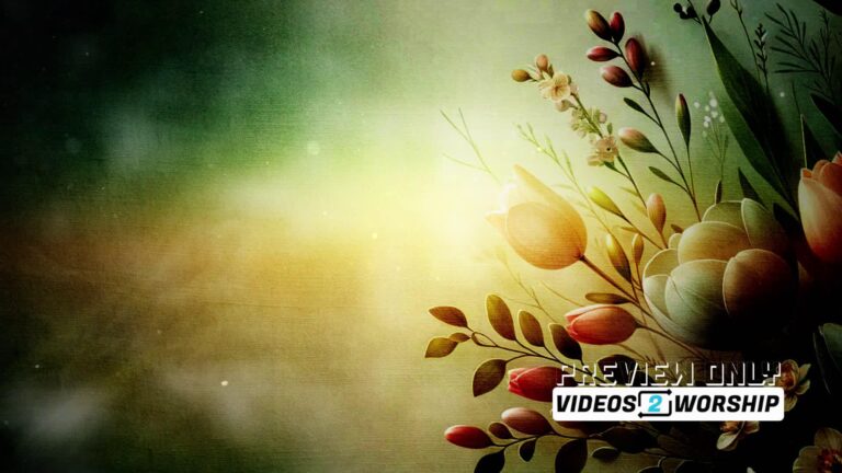 Read more about the article Mother’s Day Floral Video Backdrop Loop