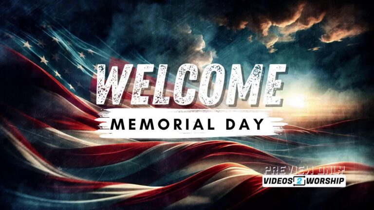 Read more about the article Welcome Memorial Day Patriotic Motion Loop