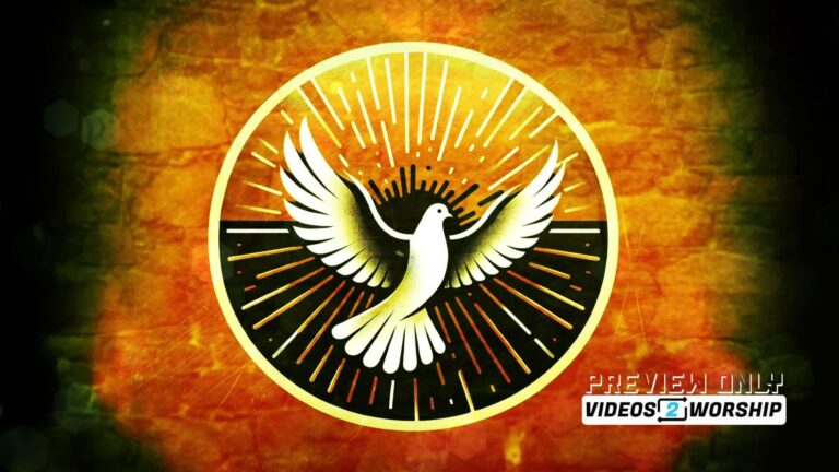 Read more about the article Dove In Flight Pentecost Church Motion Loop
