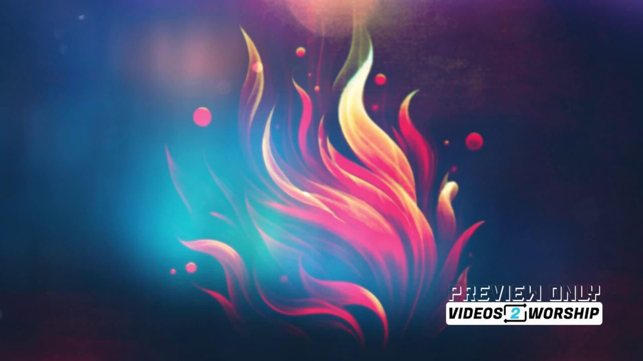 Flame Of Fire Motion For Pentecost Sunday