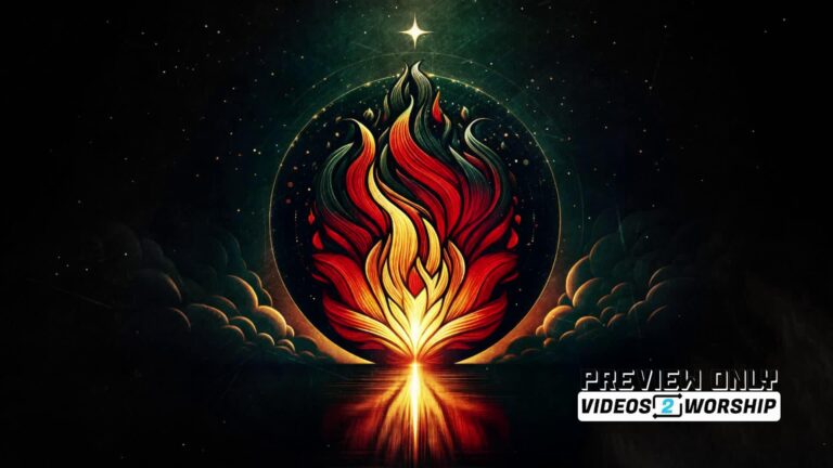 Read more about the article Pentecost Flame Church Worship Background