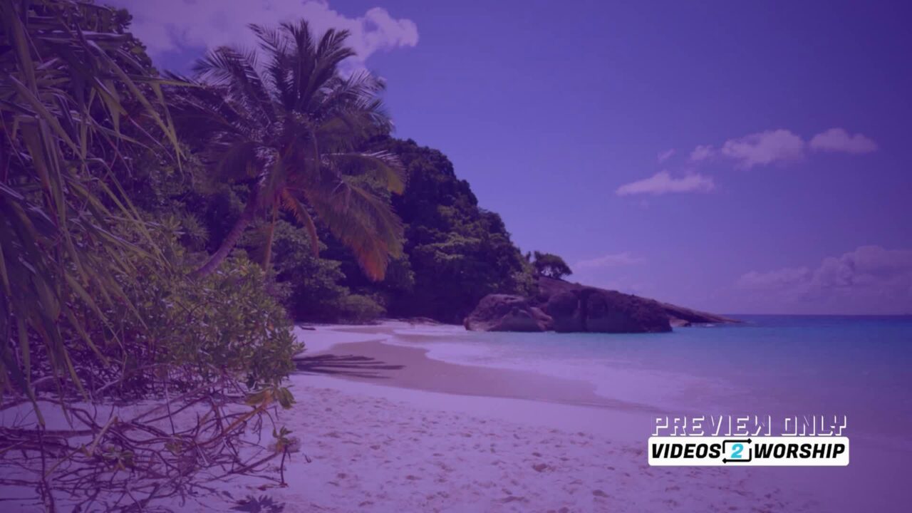 Ocean And Island Summer Worship Motion