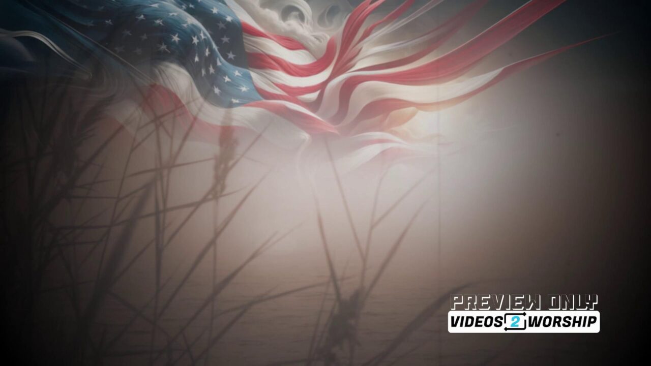 Vintage America The Beautiful July 4th Epic