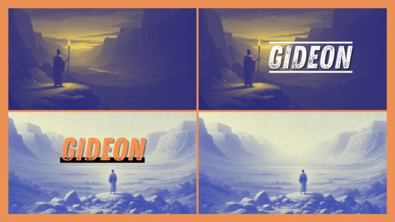Read more about the article Gideon 4 Still Image Slides For Sermons