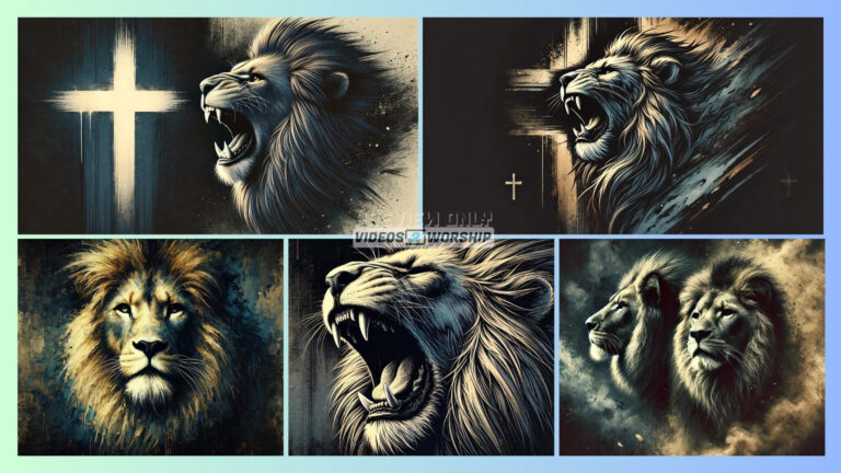 Read more about the article Lions And Crosses 5 Textured Still Graphics