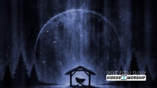 Read more about the article Manger Scene Nativity Motion Worship Background For Christmas