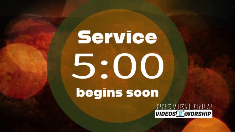 Read more about the article Fall Countdown Service Begins Soon Video