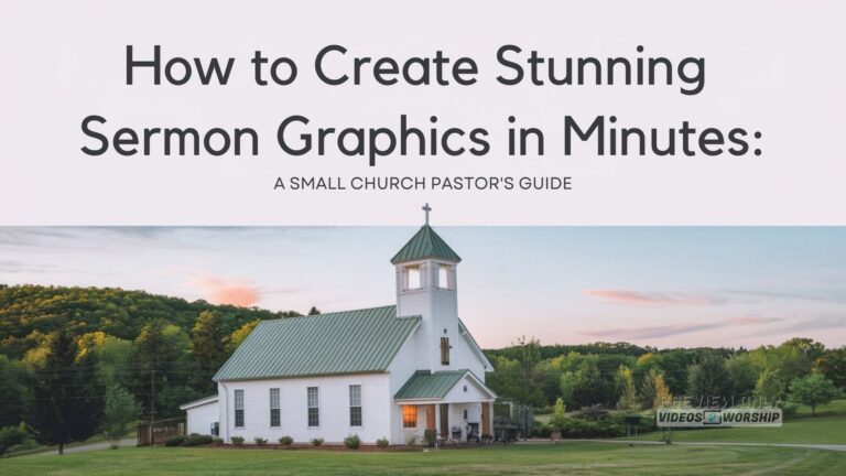 Read more about the article How to Create Stunning Sermon Graphics in Minutes: A Small Church Pastor’s Guide