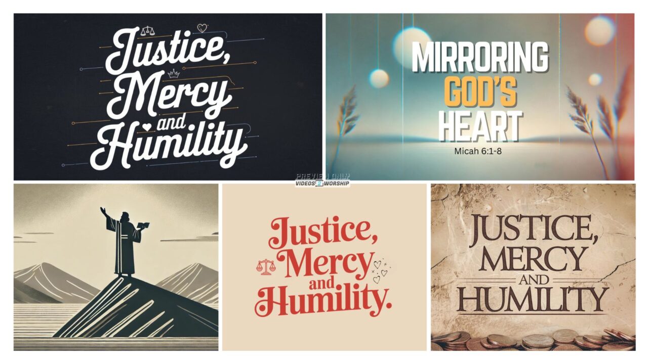 Micah Justice Mercy Humility Still Slides