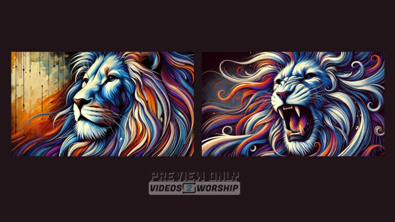 Read more about the article Two Lions Still Abstract Image Slides
