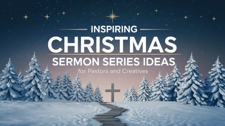 Read more about the article Inspiring Christmas Sermon Series Ideas for Pastors and Creatives