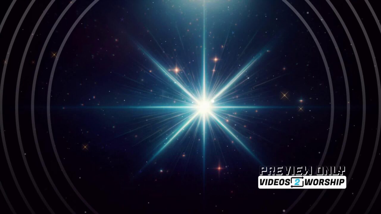 Star Of Wonder Winter Holidays Background
