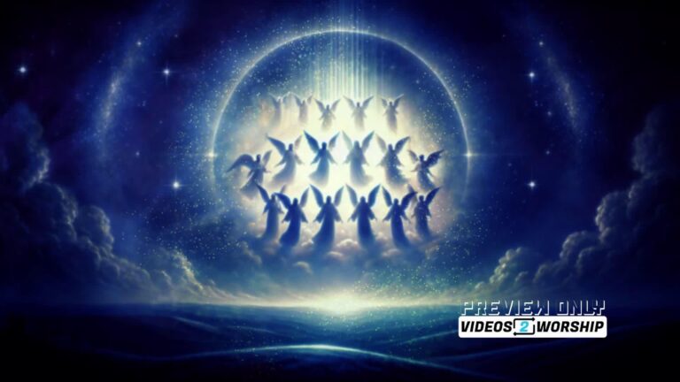 Read more about the article Christmas Angels Glory To God In The Highest Motion Background