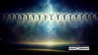 Read more about the article Angelic Choir Hovering In The Clouds Motion