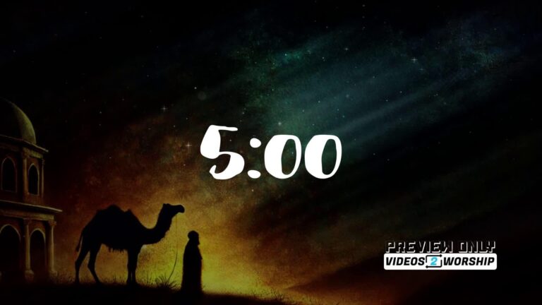 Read more about the article Vintage Christmas Pre-Service Five Minutes Countdown