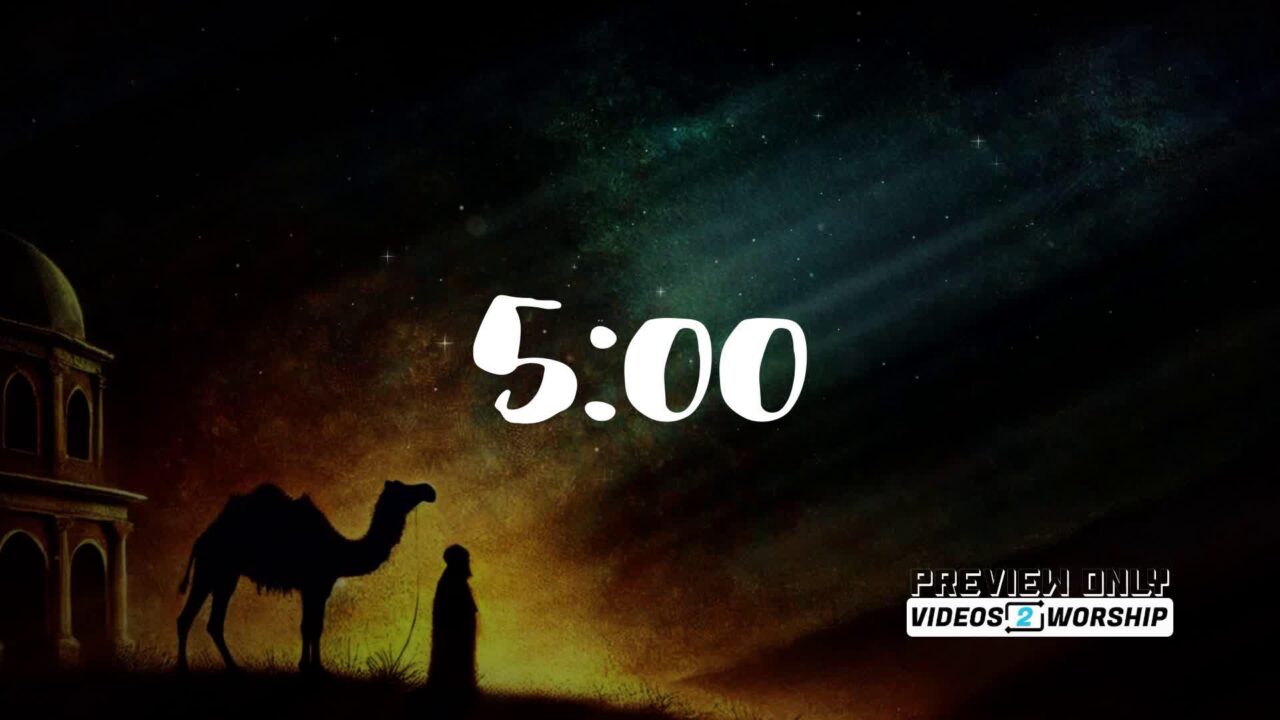 Vintage Christmas Pre-Service Countdown