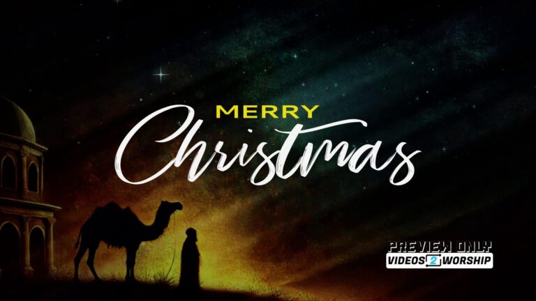 Read more about the article Merry Christmas Advent Title Motion Background Video Loop