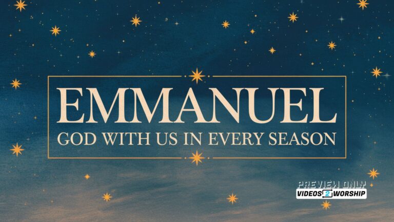 Read more about the article The Longing for a Near God: Emmanuel—God With Us in Every Season