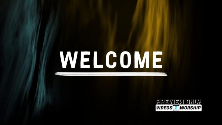 Read more about the article Welcome Title Motion Abstract Church Video Loop