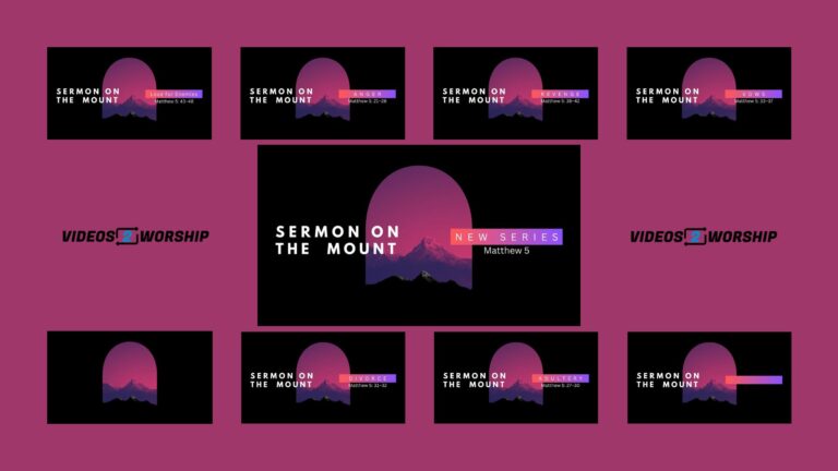 Read more about the article Sermon On The Mount Sermon Series Graphics