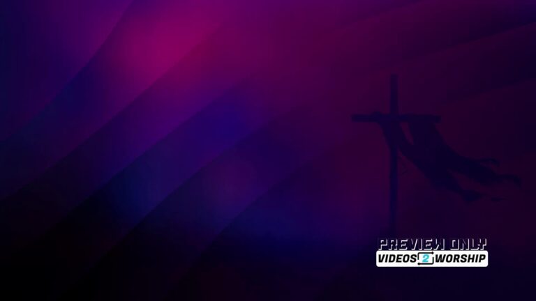 Read more about the article Easter Cross With Ripped Cloth Worship Motion Background