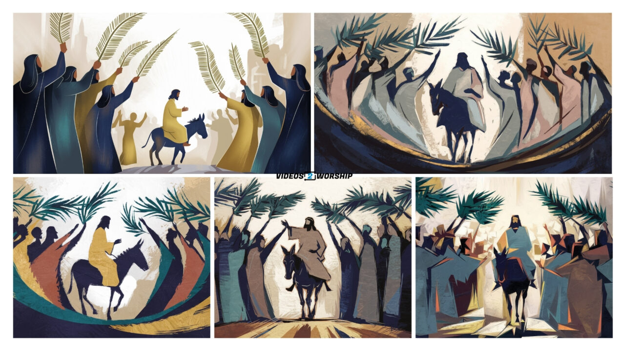 Palm Sunday Jesus Triumphal Entry Backgrounds