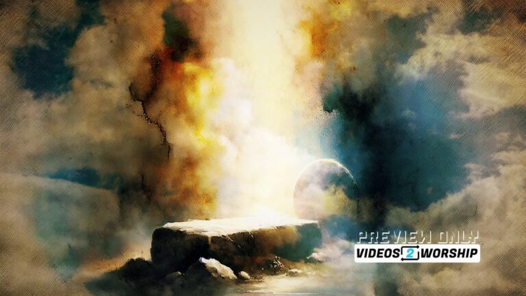 Read more about the article He Is Risen Easter Worship Motion Background
