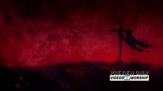 Read more about the article Rugged Cross Worship Motion Background Dramatic Red Sky