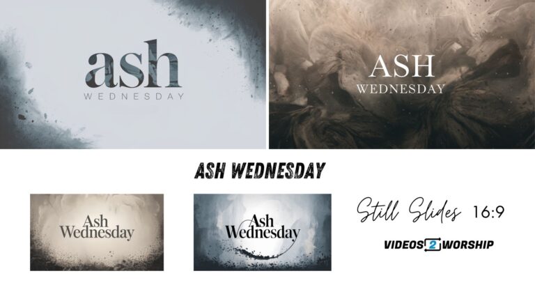 Read more about the article Elegant Ash Wednesday Worship Slide Set | Church Sermon Backgrounds | 16:9 Digital Download
