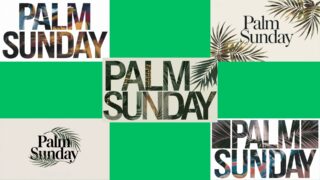 Read more about the article Palm Sunday Worship Slides Church Title Graphics