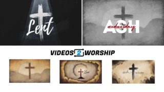 Read more about the article Lent & Ash Wednesday Still Slide Set | Christian Worship Backgrounds